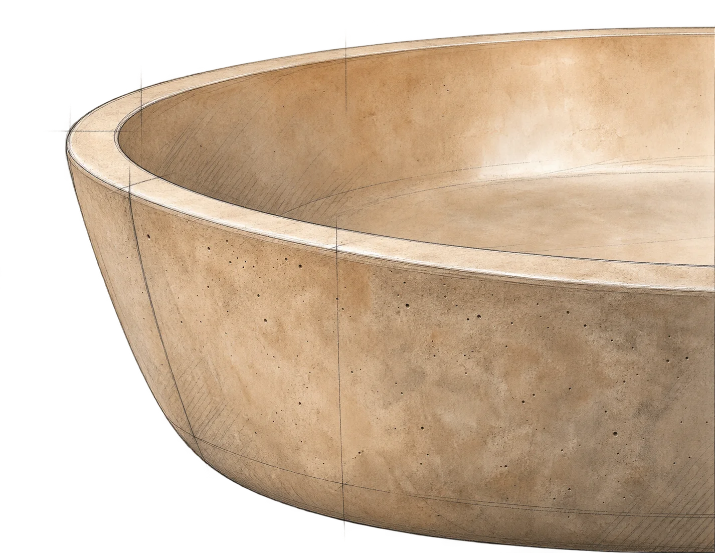 Estudio parcial de detalle: Tina circular